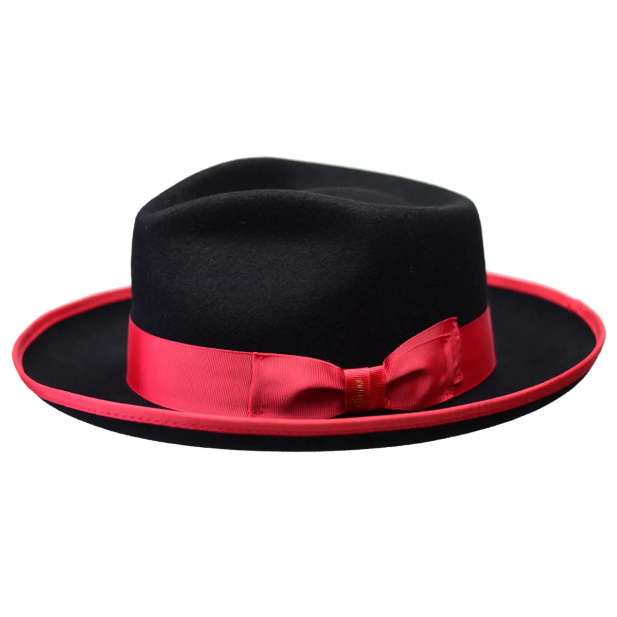 KATE SPADE Colorblock Wool Crown Fedora NWT Bruno-Capelo-Night-Hawk-Wool-  main image 2
