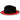 Bruno Capelo Outcast 2-Tone Wool Fedora in Black / Red