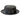 Bruno Capelo Rafaele Straw Pork Pie in Black #color_ Black
