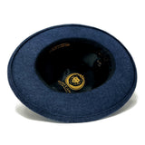 Bruno Capelo Tarik Flat Brim Wool Fedora