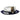 Bruno Capelo The Rocco Pinch Front Straw Fedora in White / Navy Blue
