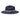Bruno Capelo Wesley Wide Brim Pinch Front Wool Fedora in Navy / Gold #color_ Navy / Gold