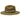 Bruno Capelo Wesley Wide Brim Pinch Front Wool Fedora in Olive / Gold