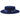 Bruno Capelo Zayden Wide Brim Wool Boater (Gaucho) in Navy