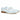 Carrucci Shoes Buckle Loafer Gator Embossed Leather in White #color_ White