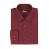 Arturo Dress Shirts 200SLIM Dress Shirt in Burgundy #color_ Burgundy