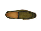 Carrucci Shoes Burnished Linen Slip-On Loafer