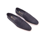 Carrucci Shoes Burnished Linen Slip-On Loafer