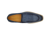 Carrucci Shoes Burnished Linen Slip-On Loafer