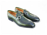Carrucci Shoes Burnished Calfskin Horsebit Loafer