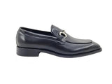 Carrucci Shoes Burnished Calfskin Horsebit Loafer