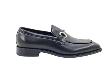 Carrucci Shoes Burnished Calfskin Horsebit Loafer
