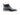 Burnished Calfskin Lace-Up Boot in Black #color_ Black