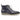 Burnished Calfskin Lace-Up Boot in Gray #color_ Gray