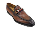 Carrucci Shoes Burnished Calfskin Slip-On Loafer