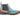 Burnished Calfskin Wingtip Boot in Brown Turquoise #color_ Brown Turquoise