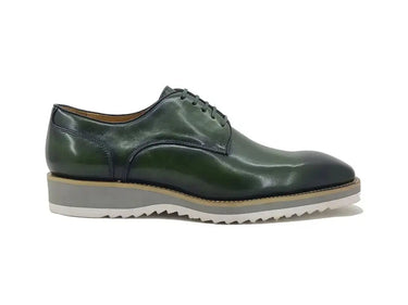 Carrucci Shoes Burnished Leather Derby Dress Shoe