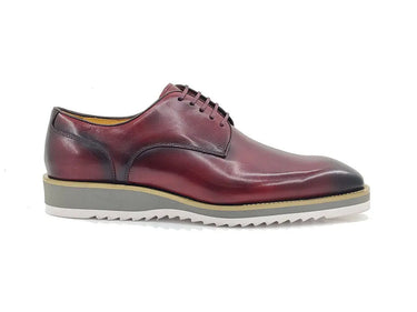 Carrucci Shoes Burnished Leather Derby Dress Shoe