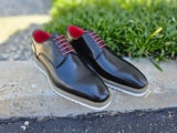Carrucci Shoes Burnished Leather Derby Dress Shoe