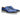 Carrucci Shoes Burnished Leather Derby Dress Shoe in Navy #color_ Navy
