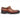 Carrucci Shoes Burnished Moc Toe Monk Strap Loafer in Cognac #color_ Cognac