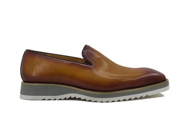Carrucci Shoes Burnished Wholecut Loafer