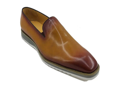 Carrucci Shoes Burnished Wholecut Loafer