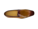 Carrucci Shoes Burnished Wholecut Loafer