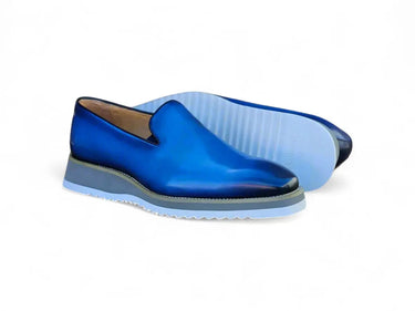 Carrucci Shoes Burnished Wholecut Loafer