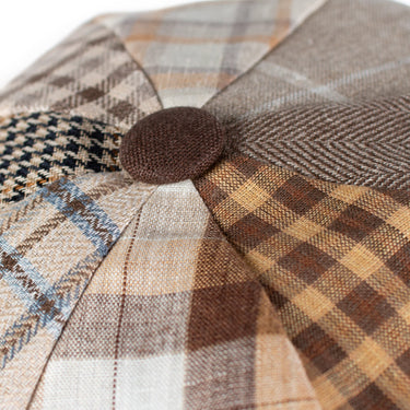 Capas 8 4 Patch Cotton Newsboy Cap