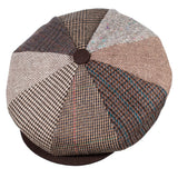 Capas 8 4 Patch Cotton Newsboy Cap