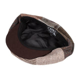 Capas 8 4 Patch Cotton Newsboy Cap