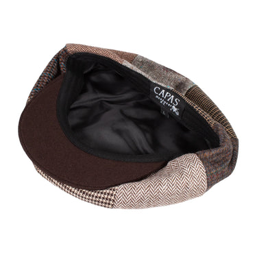 Capas 8 4 Patch Cotton Newsboy Cap