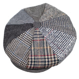 Capas 8 4 Patch Cotton Newsboy Cap