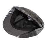 Capas 8 4 Patch Cotton Newsboy Cap