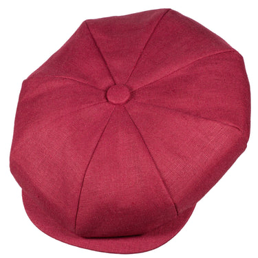 Capas Big Apple Linen Newsboy Cap
