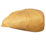 Capas Big Apple Linen Newsboy Cap
