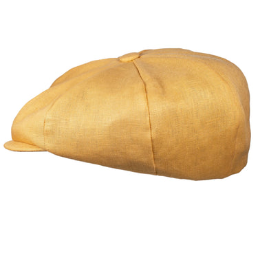 Capas Big Apple Linen Newsboy Cap