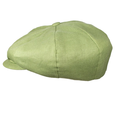 Capas Big Apple Linen Newsboy Cap