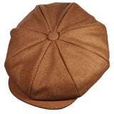 Capas Big Apple Melton Wool Newsboy Cap