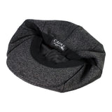Capas Big Apple Melton Wool Newsboy Cap