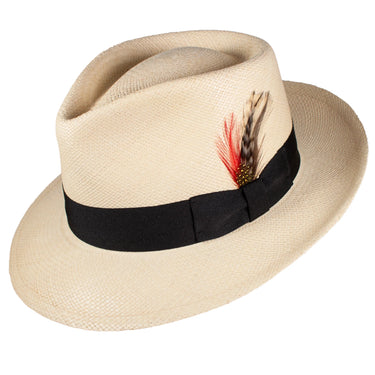 Capas Bogart in Natural Panama Fedora