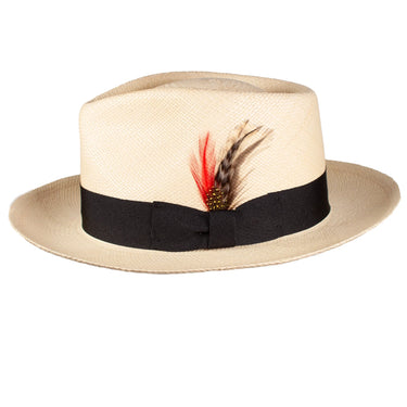 Capas Bogart in Natural Panama Fedora