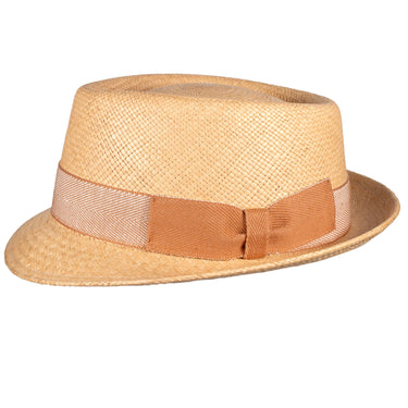 Capas Franco Italian Panama Pork Pie Hat