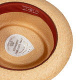 Capas Franco Italian Panama Pork Pie Hat
