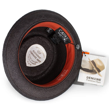 Capas Franco Italian Panama Pork Pie Hat