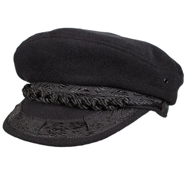 Capas Fisherman Greek Wool Flat Cap