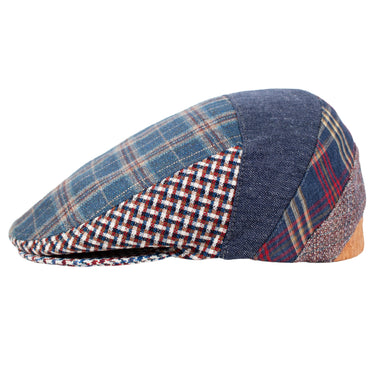 Capas Bellagio Italian Tweed Flat Cap