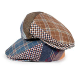 Capas Bellagio Italian Tweed Flat Cap