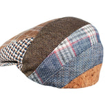 Capas Bellagio Italian Tweed Flat Cap